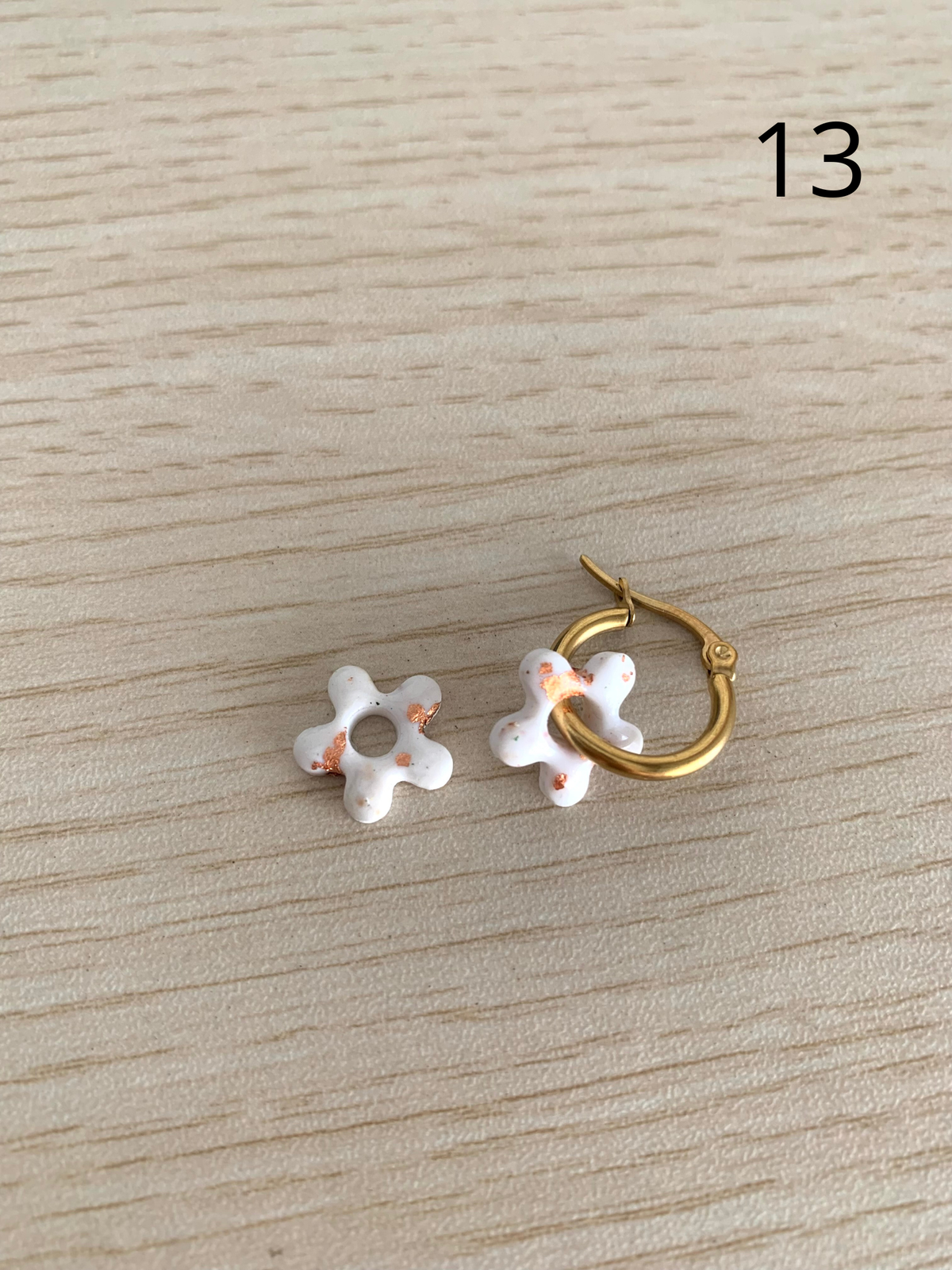 Boucles mini pampilles interchangeables