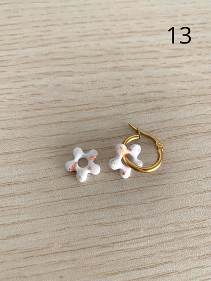 Boucles mini pampilles interchangeables