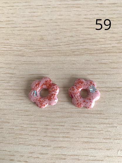 Boucles pampilles interchangeables