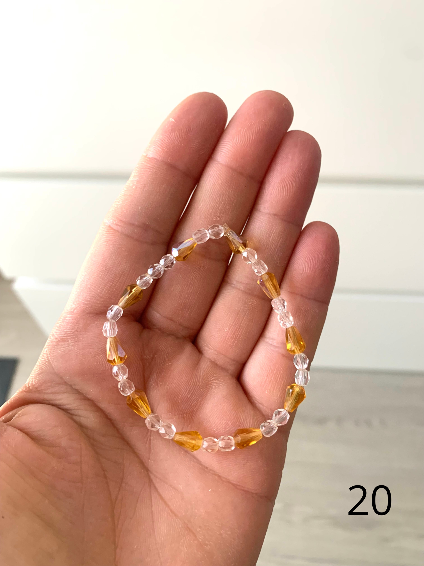 Bracelet en perles (Taille S)