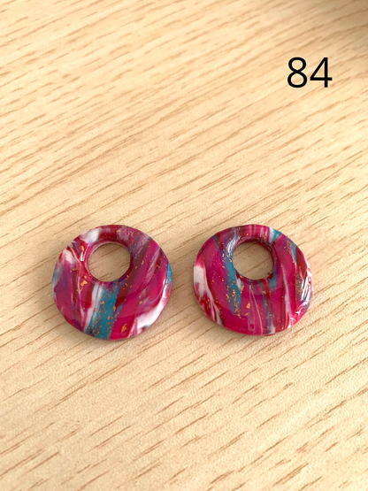Boucles pampilles interchangeables