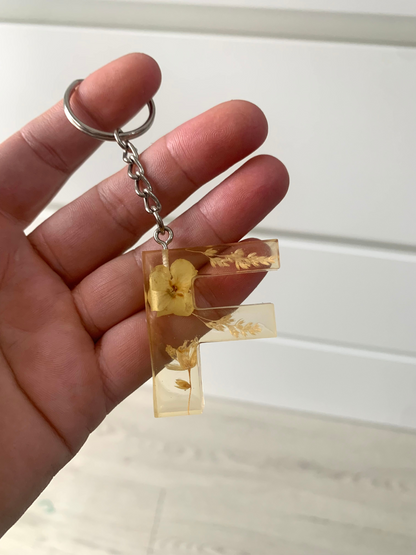 Porte clès lettre