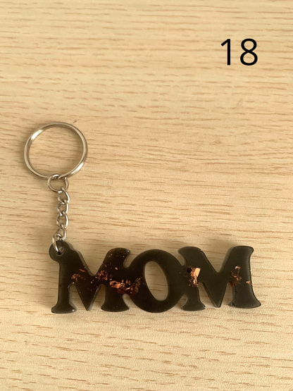 Porte cles Mom / Dad