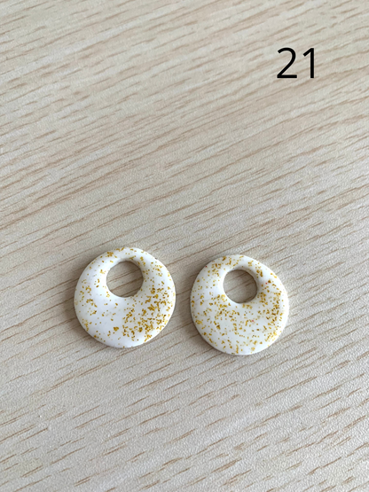 Boucles pampilles interchangeables