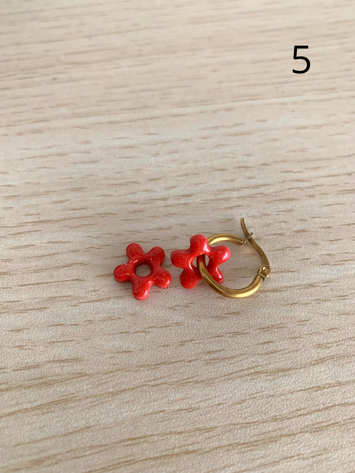 Boucles mini pampilles interchangeables