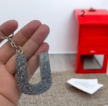 Porte clès lettre